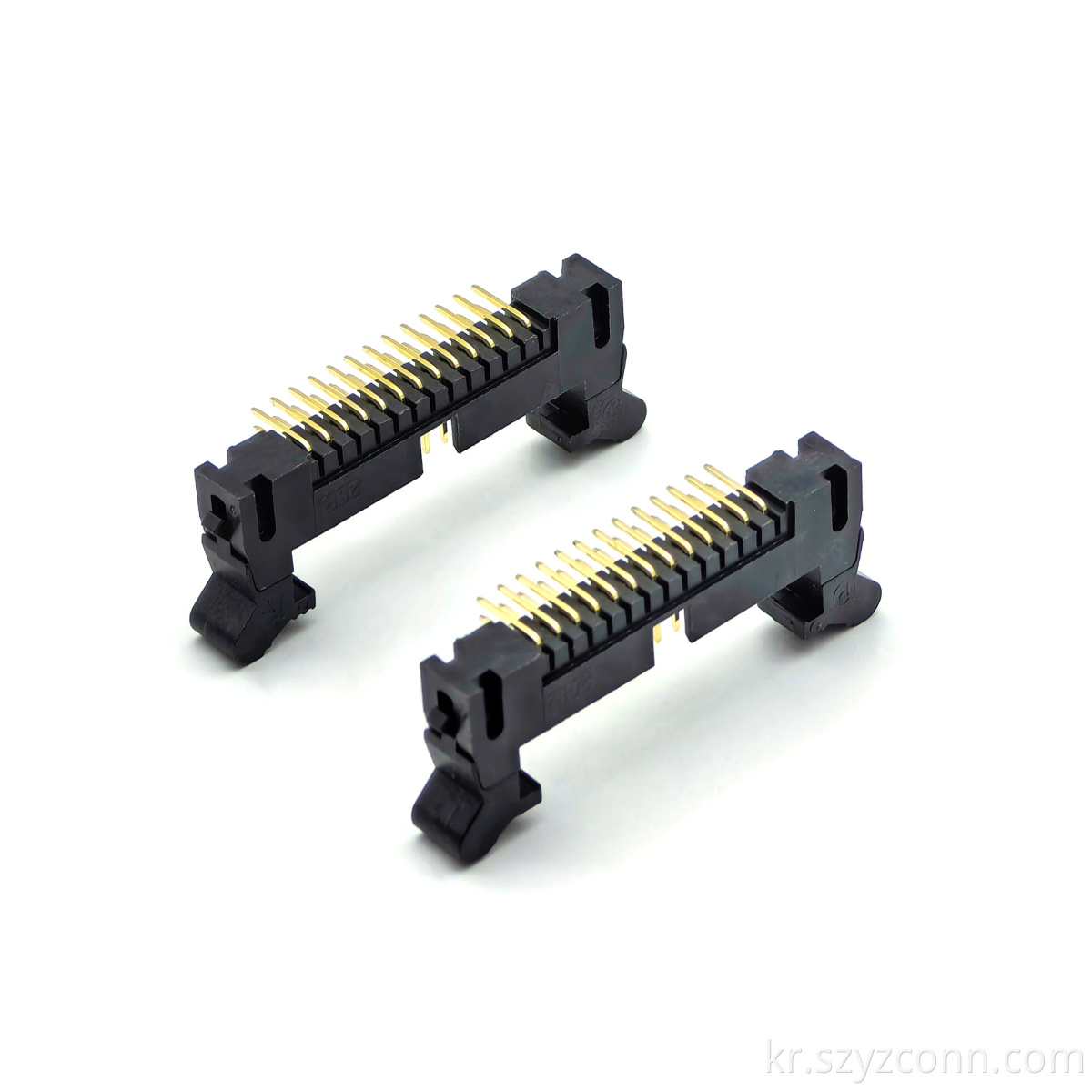 2.0mm 피치 이젝터 헤더 커넥터 직각 2*13P 2.0mm Pitch Ejector Header Connector Right Angle 2*13P